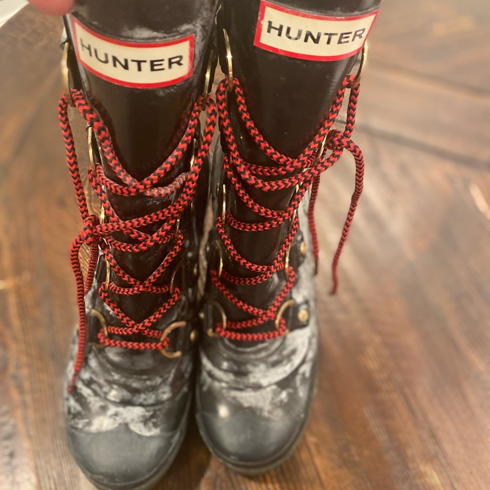 🌺 Hunter Gabby womens rain boots size US 6 - Picture 2 of 12